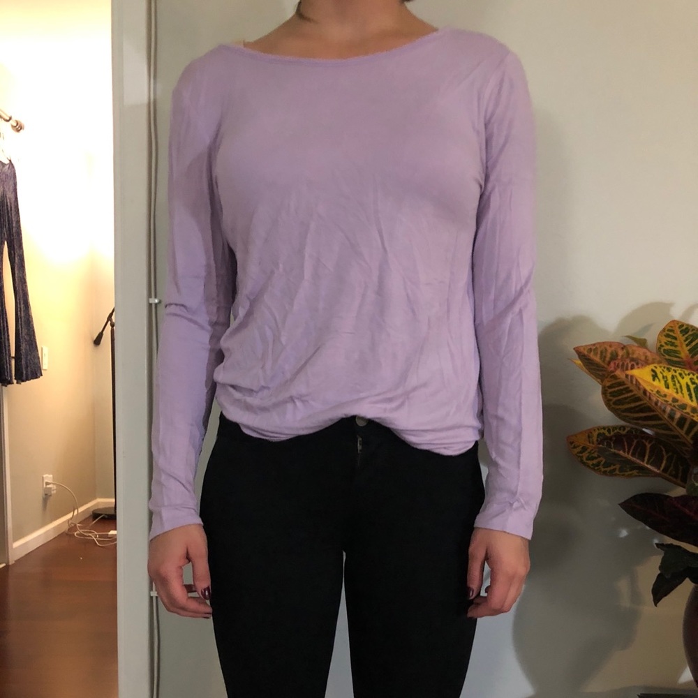 Light purple top